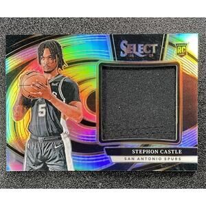 2024-25 Panini Select Stephon Castle RC Patch
